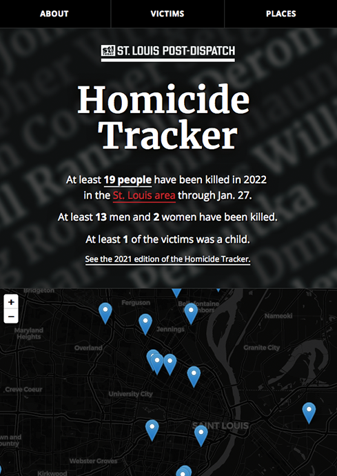 St. Louis Homicide Tracker